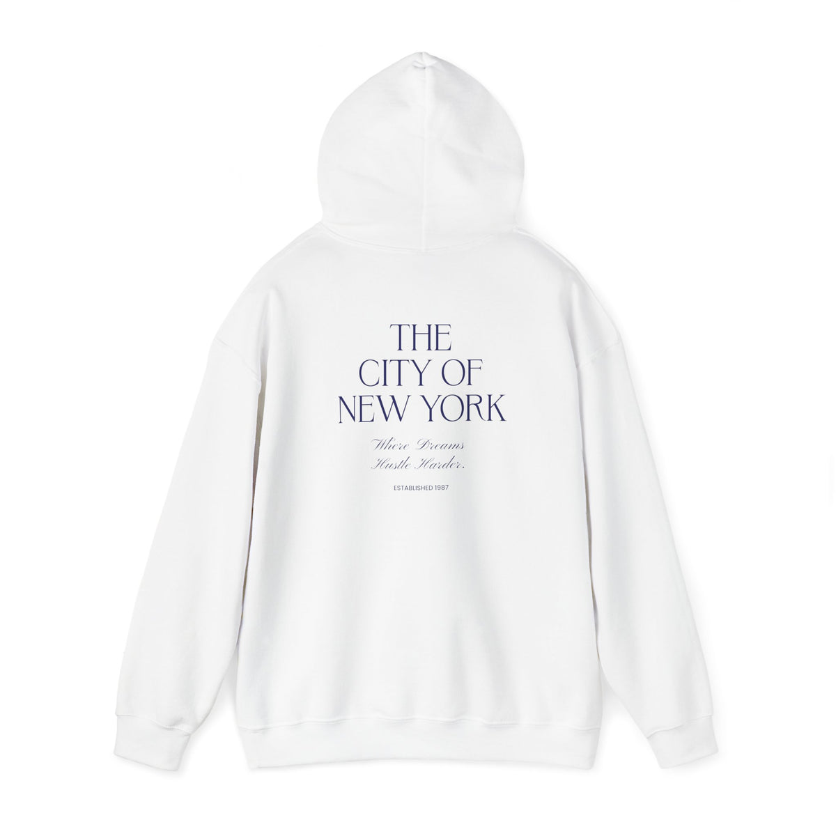 The City Of New York Hoodie - Dumb But Trendy