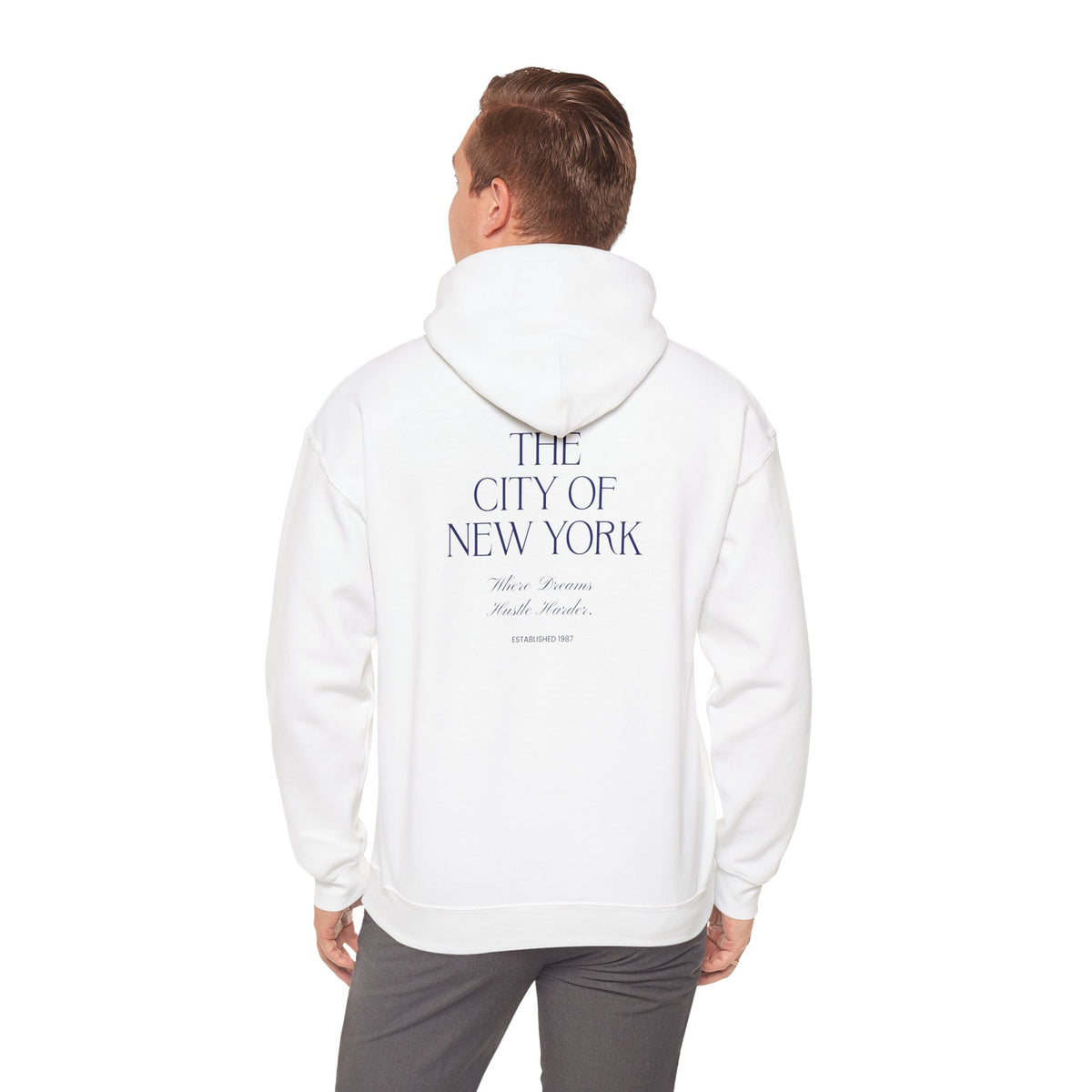 The City Of New York Hoodie - Dumb But Trendy