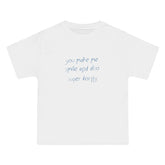 You Make Me Smile And Also Super Horny T-Shirt - White / S - T-Shirt