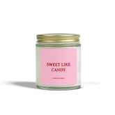 Sweet Like Candy Candle - 4oz / Clear / Beachwood - Home Decor