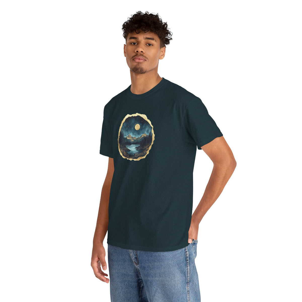 Night Forest T-Shirt - Dumb But Trendy