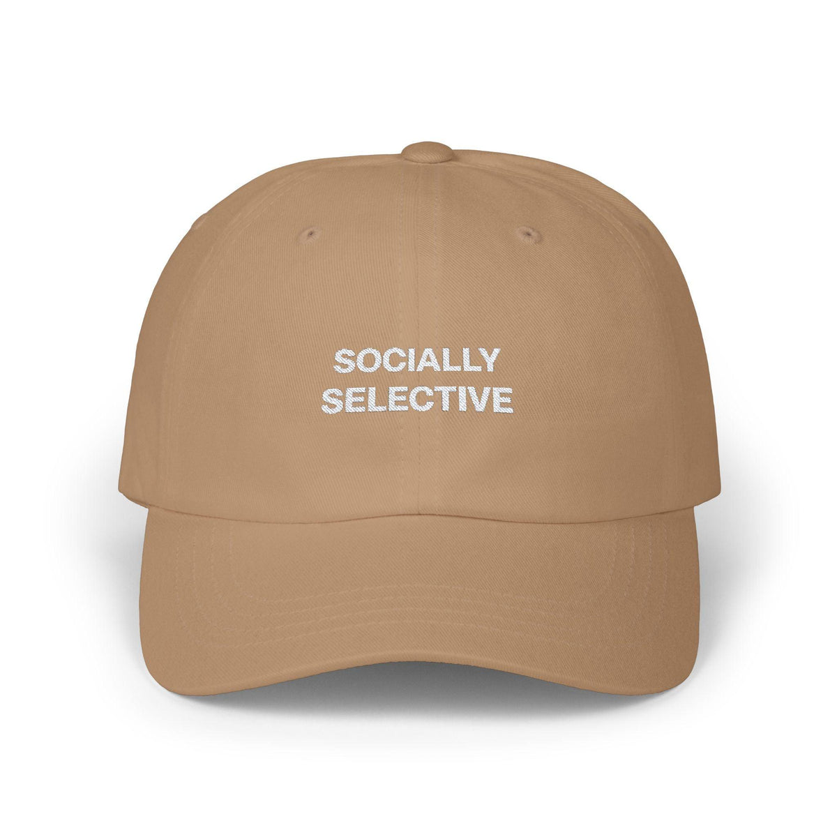 Socially Selective Cap - Khaki / One size - Hats