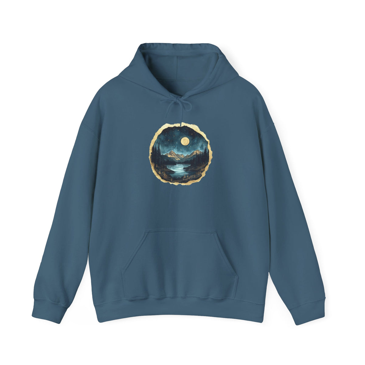 Night Forest Hoodie - Dumb But Trendy