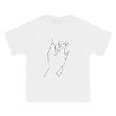 Bite My Finger T-Shirt - White / S - T-Shirt