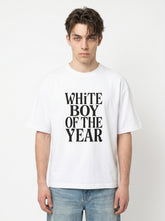 White Boy of the Year Ironic Meme T-shirt