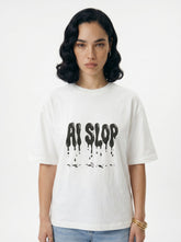 AI Slop Drip Grunge Tee