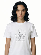 Love Animals Vegan Sketch Tee