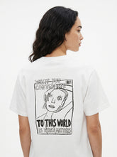 What You Contribute Naive Art Graphic Tee