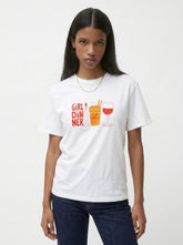 Girl Dinner Funny Relatable Tee