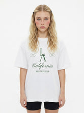 LA California Wellness Club Vintage Tee