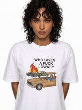 Who Gives A F*ck Lowkey Graphic Tee