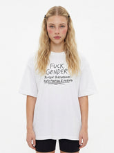 F*ck Gender Funny Pride Graphic Tee