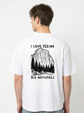 Big Naturals Funny Hiking Graphic Tee