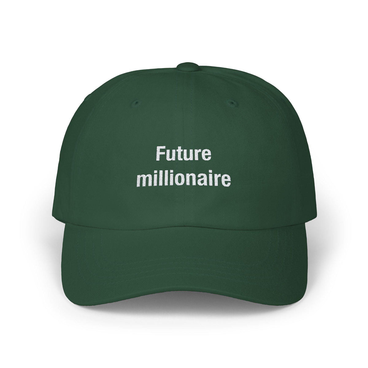 Future Millionaire Cap - Spruce / One size - Hats