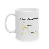 Rules of Crypto Club Mug - Dumb But Trendy
