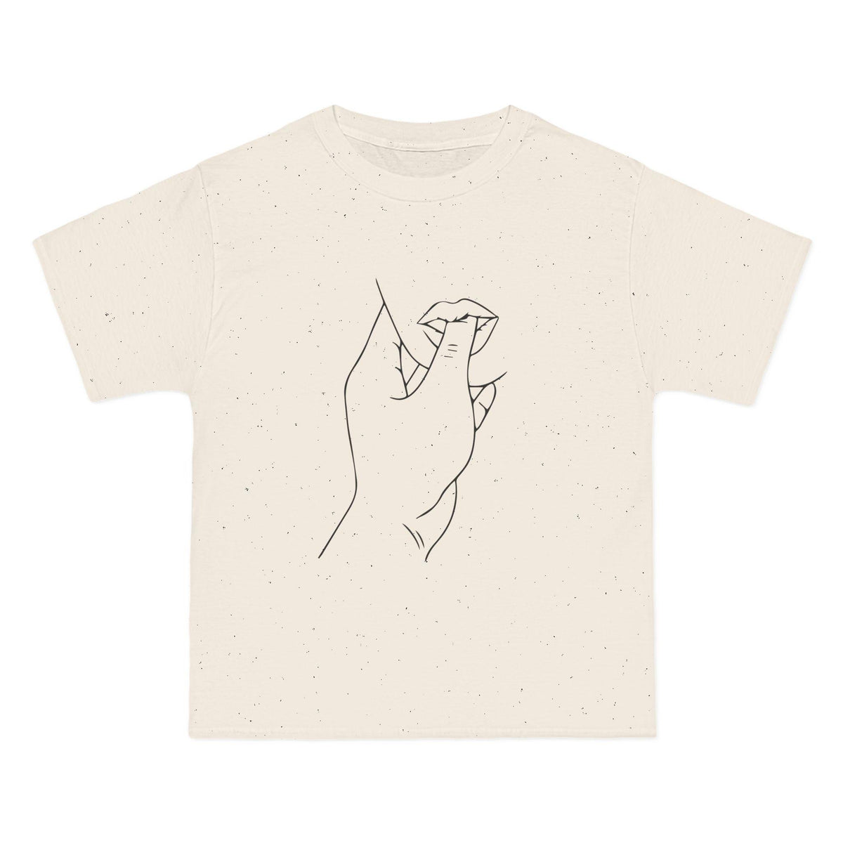Bite My Finger T-Shirt - Natural / S - T-Shirt