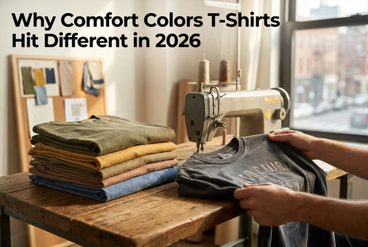 Professional header image for list-based article: Why Comfort Colors T-Shirts Hit Different in 2026