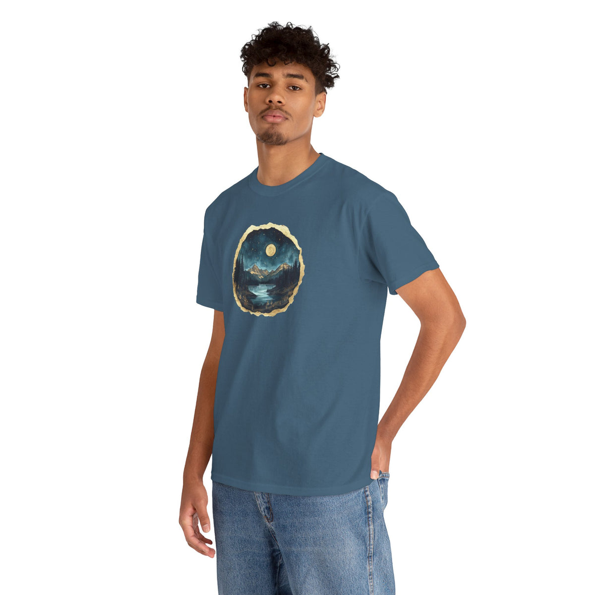 Night Forest T-Shirt - Dumb But Trendy