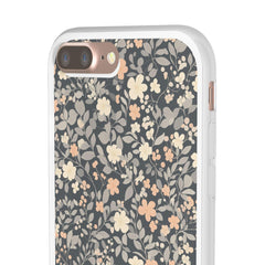 Dark Floral Flexi Phone Case
