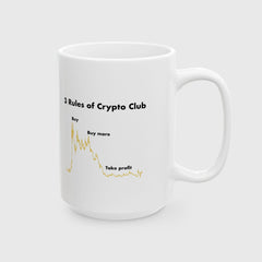 Rules of Crypto Club Mug - Dumb But Trendy