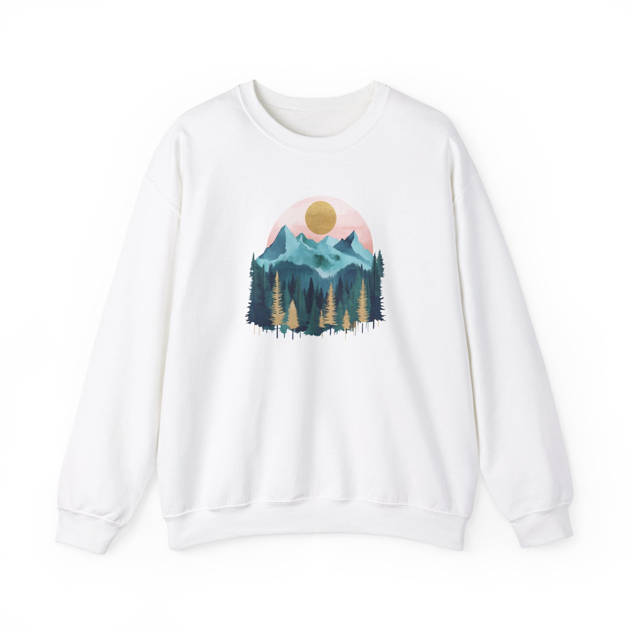 Rocky Mountains Unisex Crewneck Sweatshirt - Dumb But Trendy