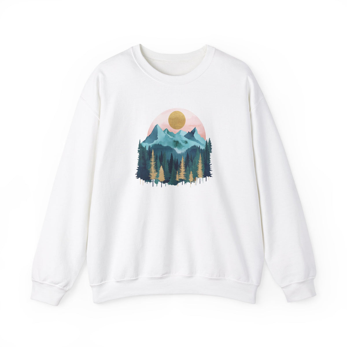 Rocky Mountains Unisex Crewneck Sweatshirt - Dumb But Trendy