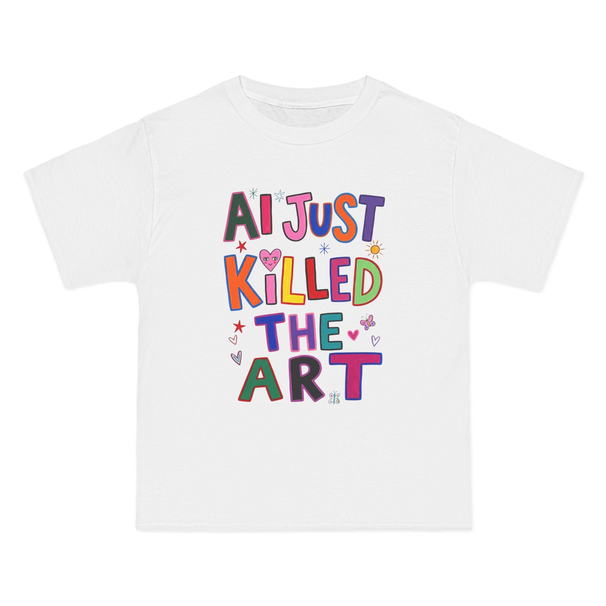 AI Just Killed The Art Funny AI Meme Tee