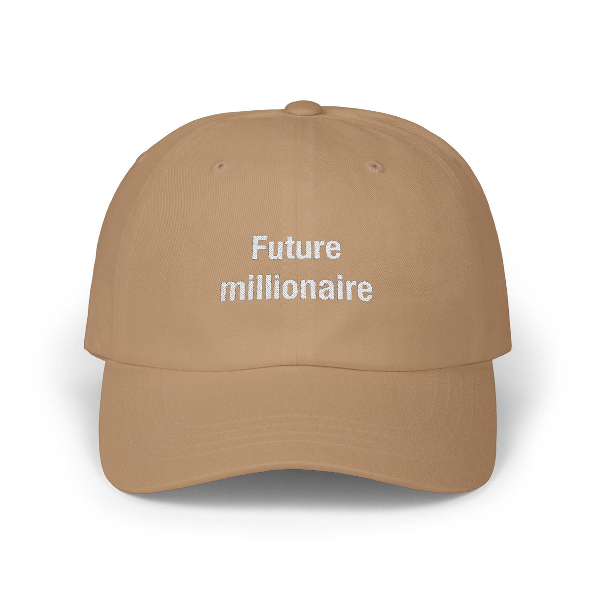Future Millionaire Cap - Khaki / One size - Hats