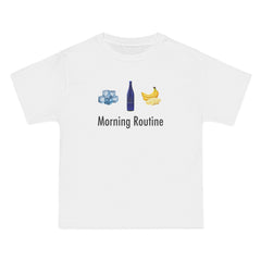 Morning Routine Ashton Halls T-Shirt - Dumb But Trendy