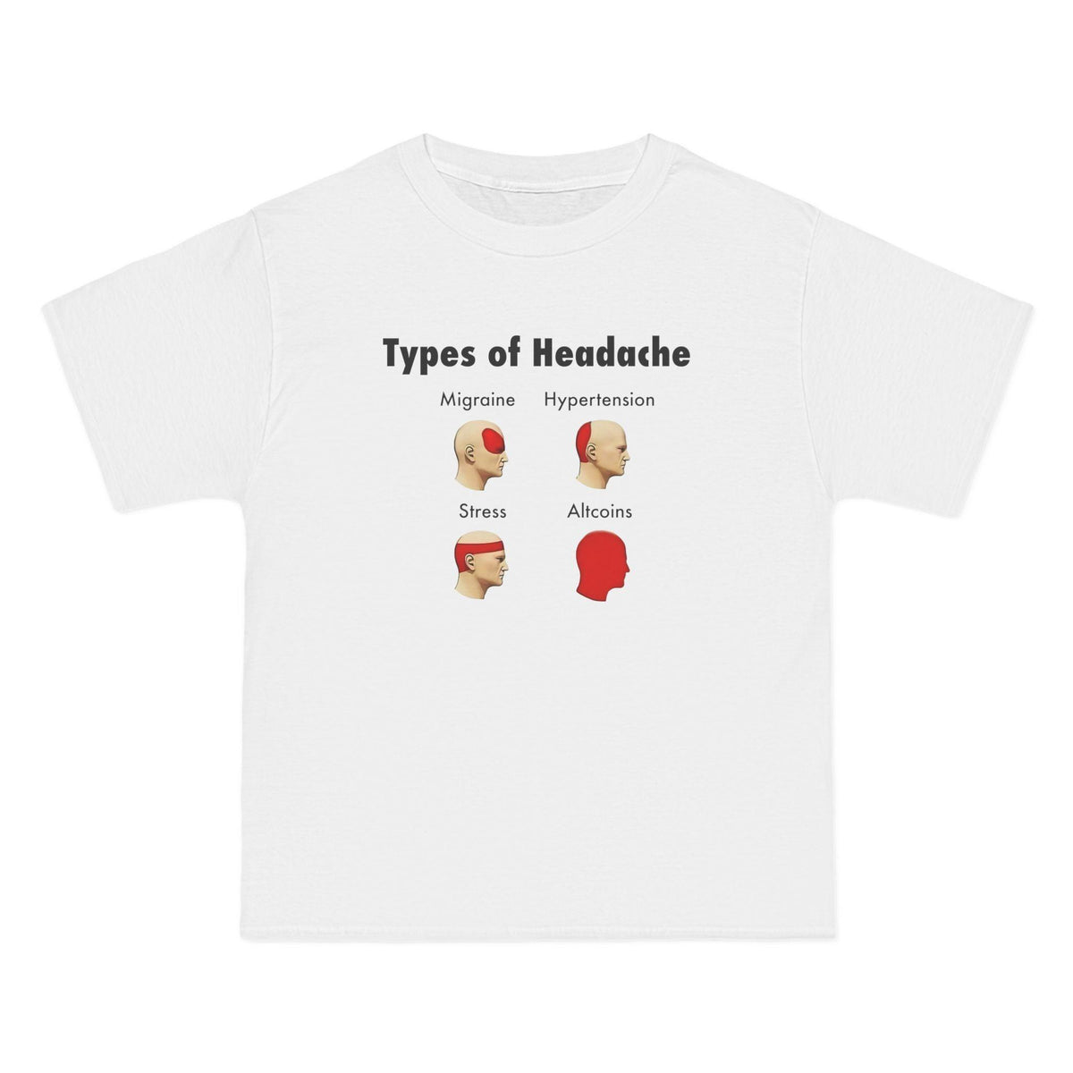 Types of Headache T-Shirt - Dumb But Trendy