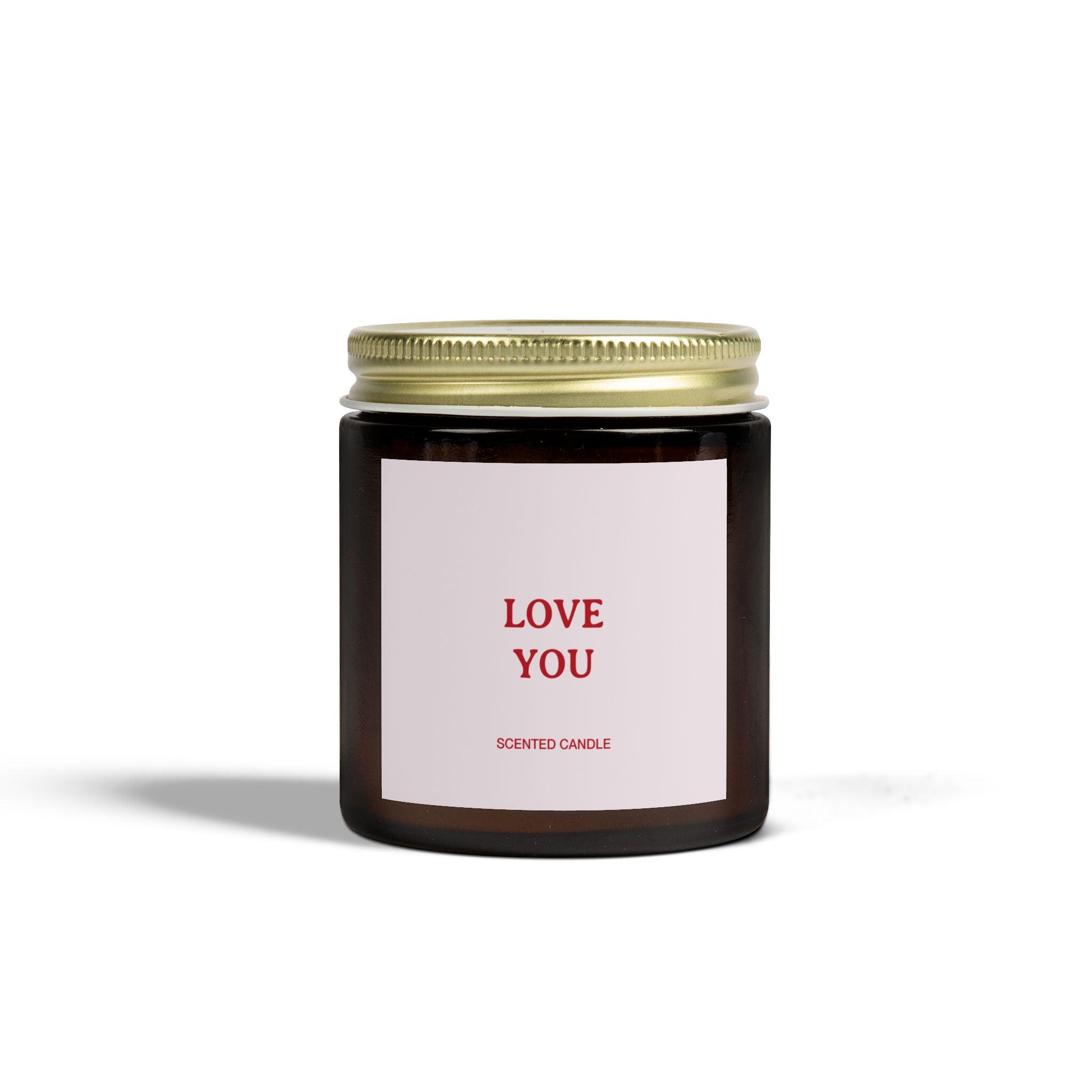Love You Candle - 4oz / Amber / Mango Coconut - Home Decor
