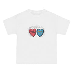 I Hate Everyone Except You T-Shirt - White / S - T-Shirt