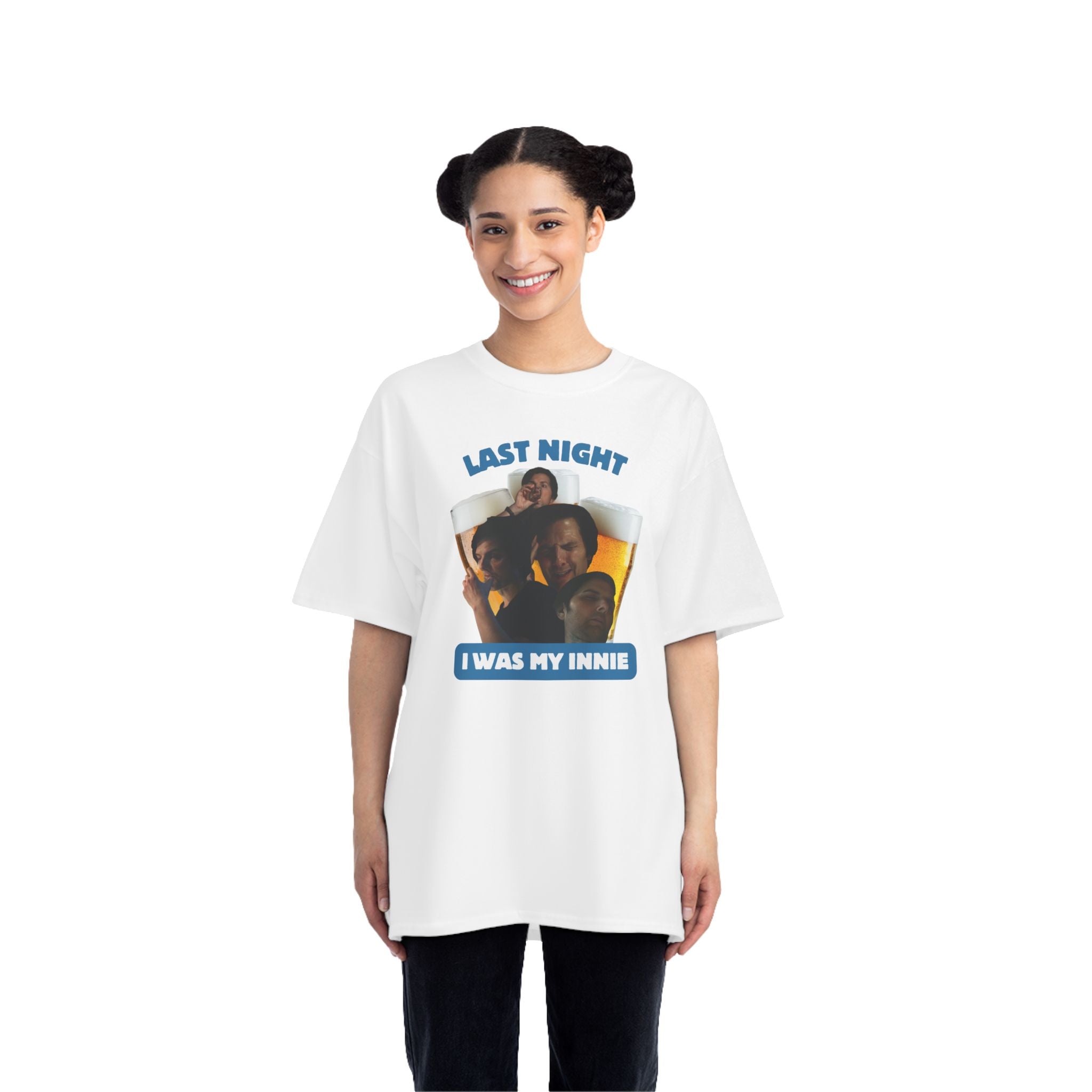 I Was My Innie T-Shirt - Dumb But Trendy