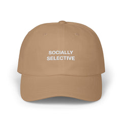 Socially Selective Cap - Khaki / One size - Hats