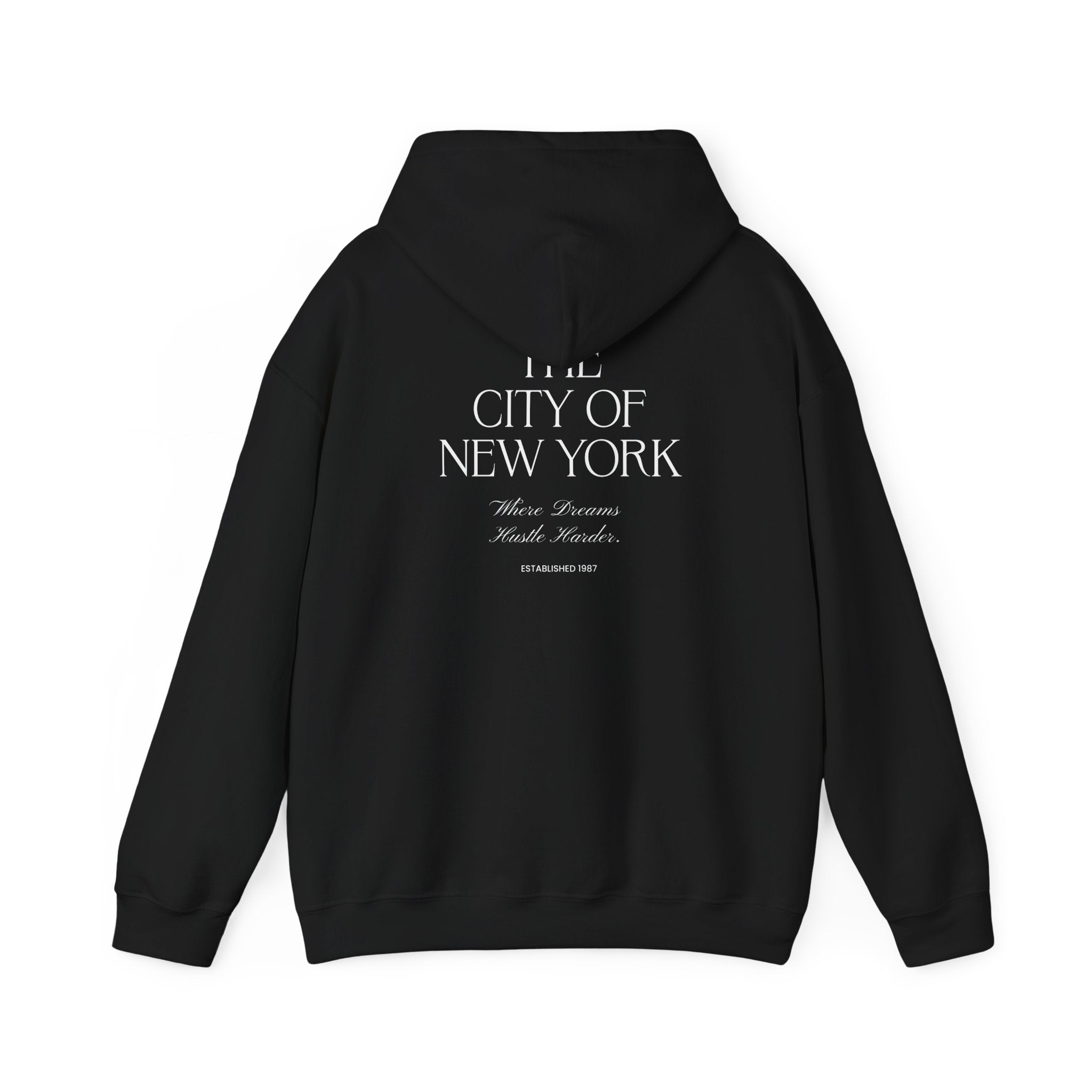 The City Of New York Hoodie - Dumb But Trendy