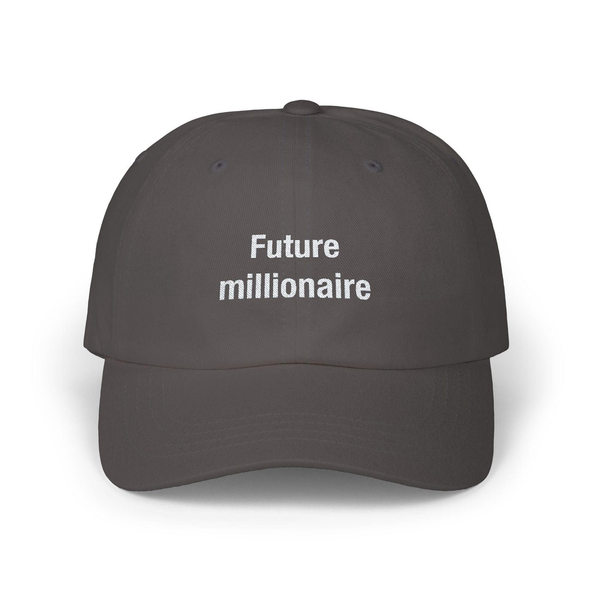 Future Millionaire Cap - Dark Grey / One size - Hats