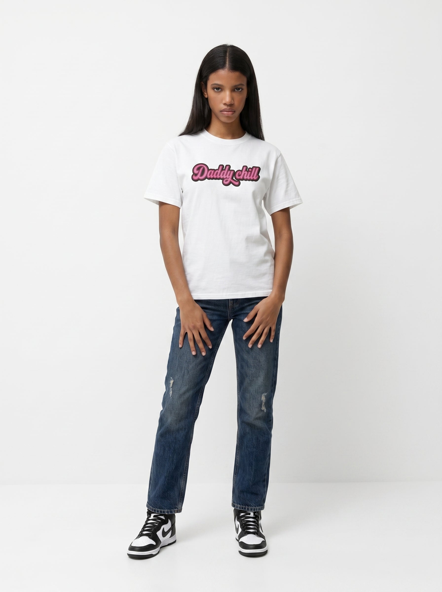 Daddy Chill Y2K Meme Tee