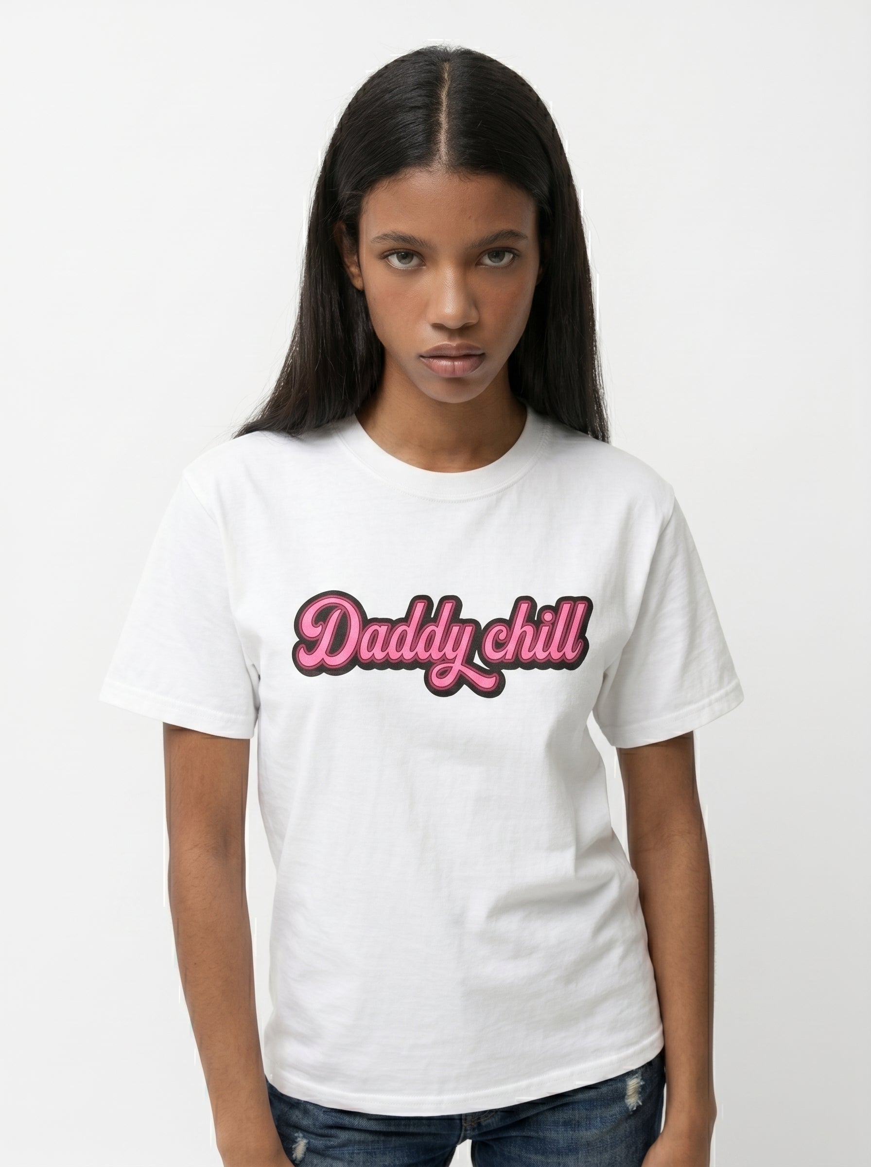 Daddy Chill Y2K Meme Tee