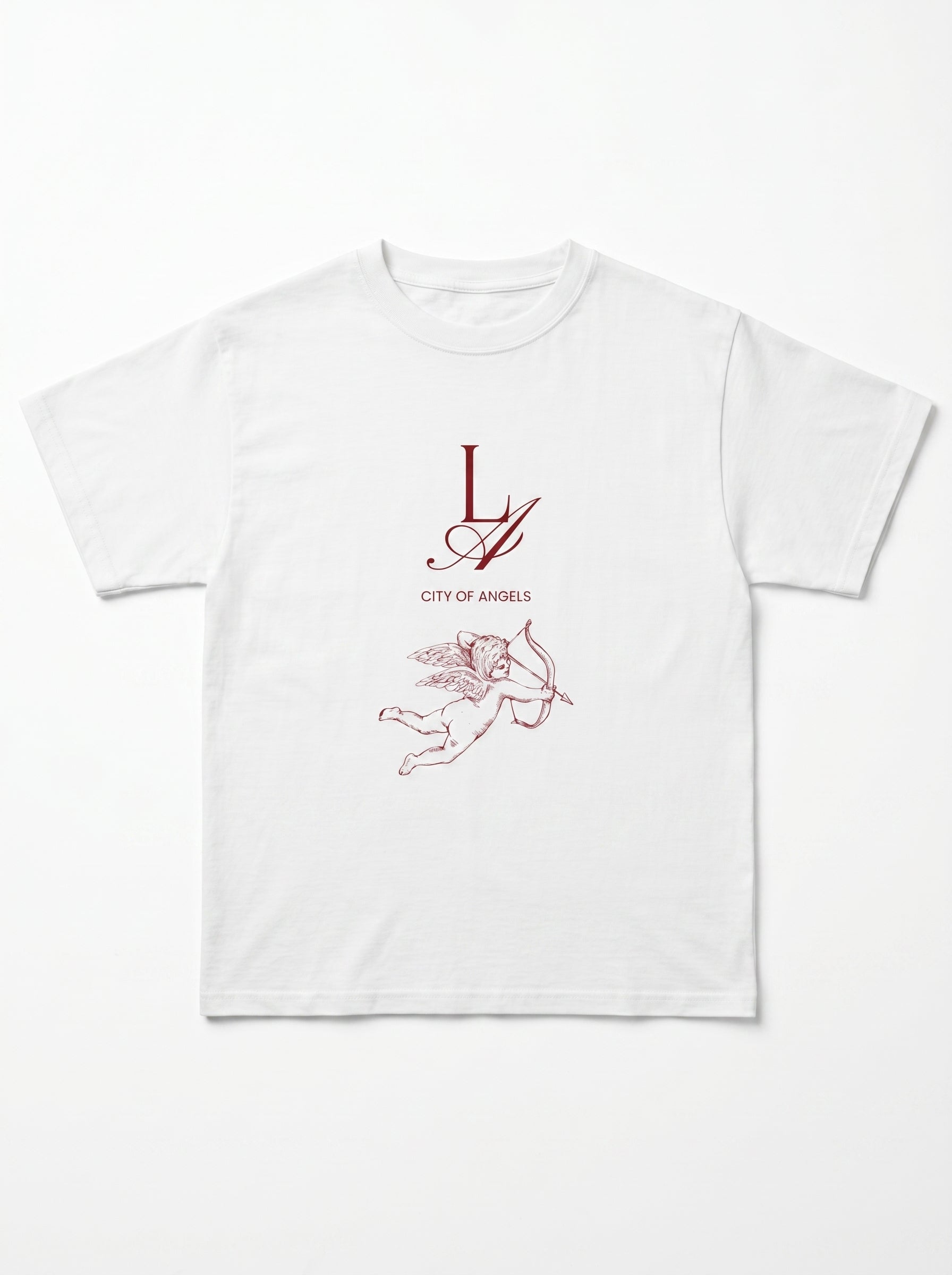 LA City of Angels Vintage Cherub T-Shirt