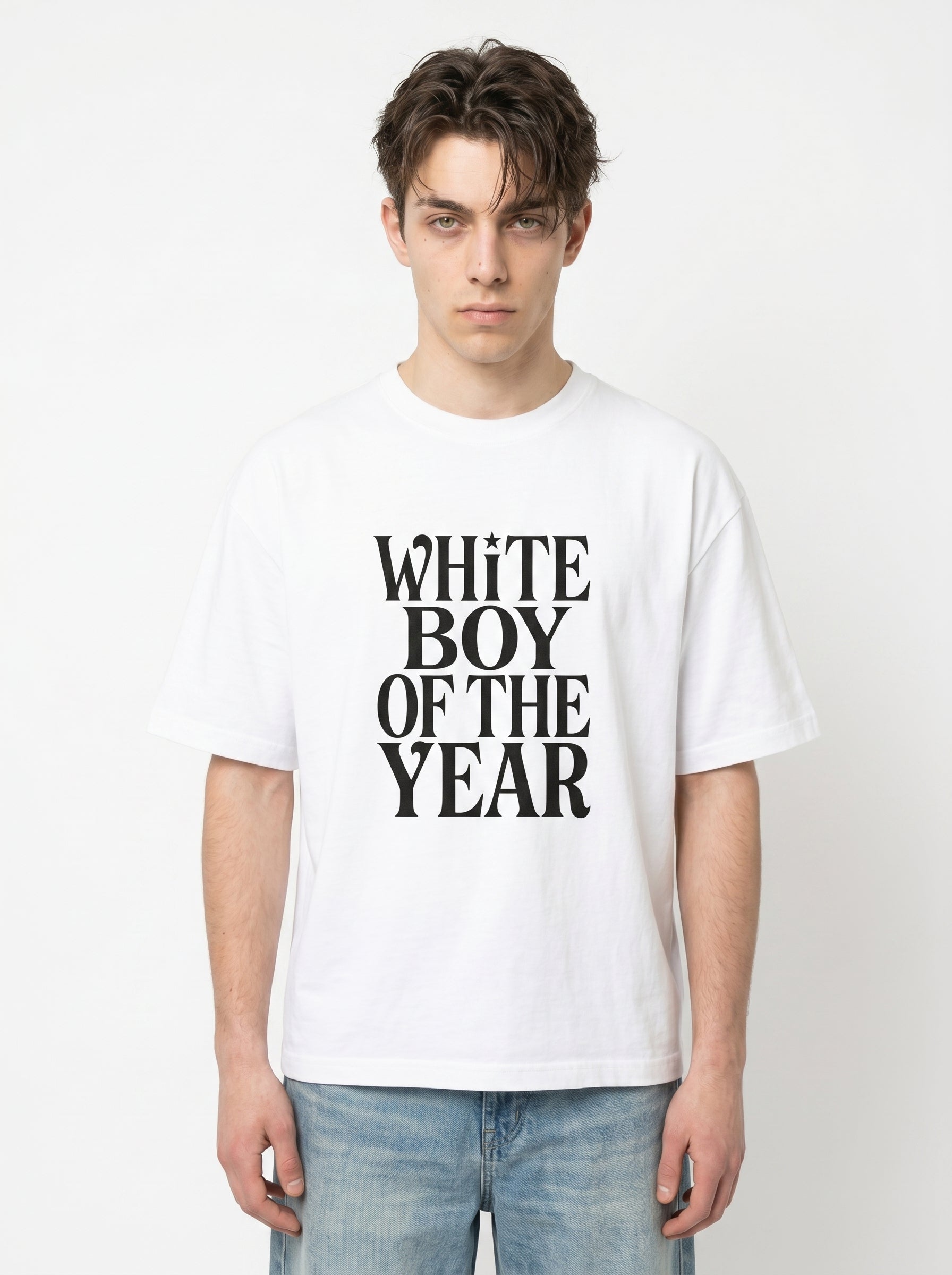 White Boy of the Year Ironic Meme T-shirt