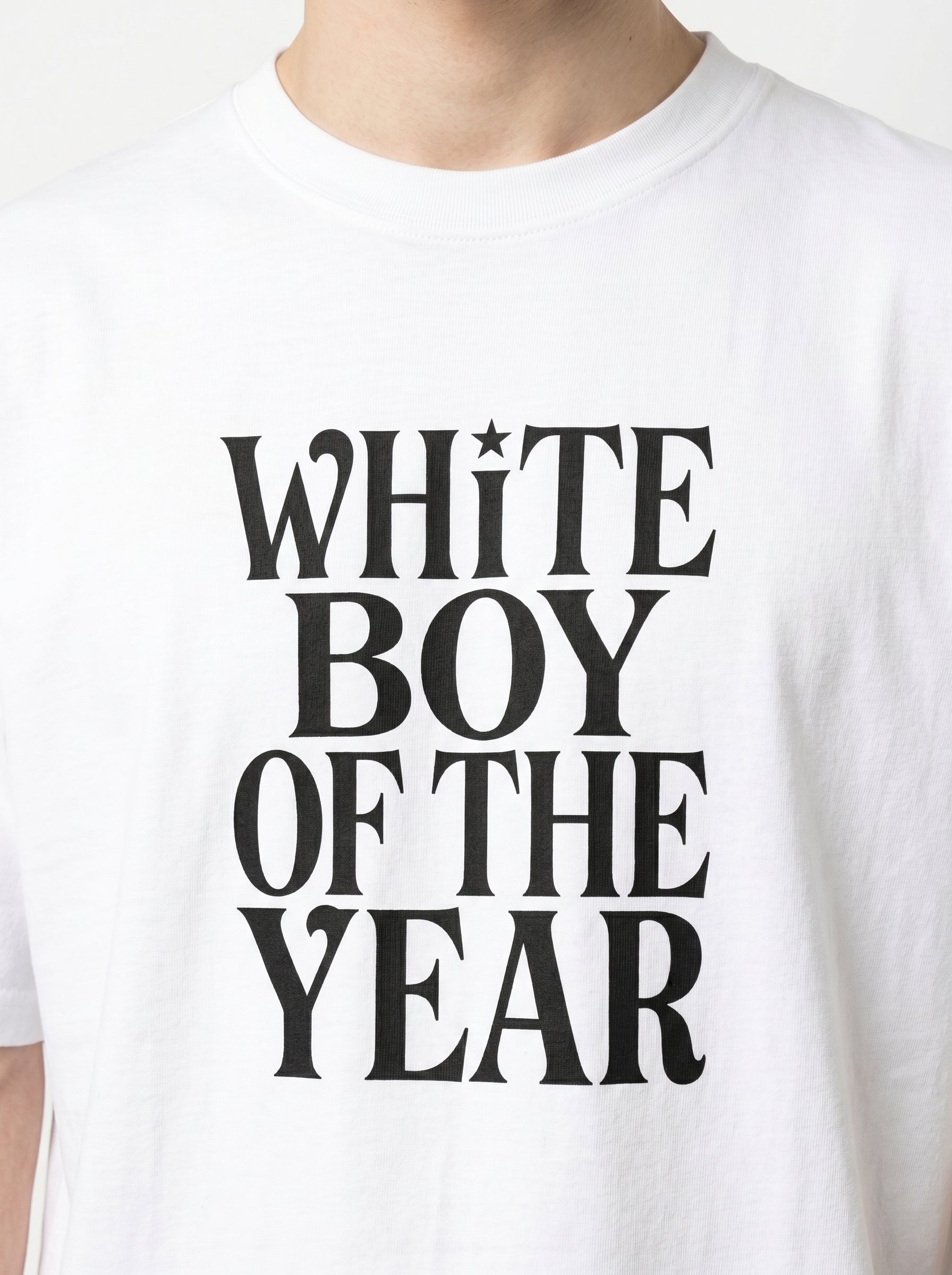 White Boy of the Year Ironic Meme T-shirt