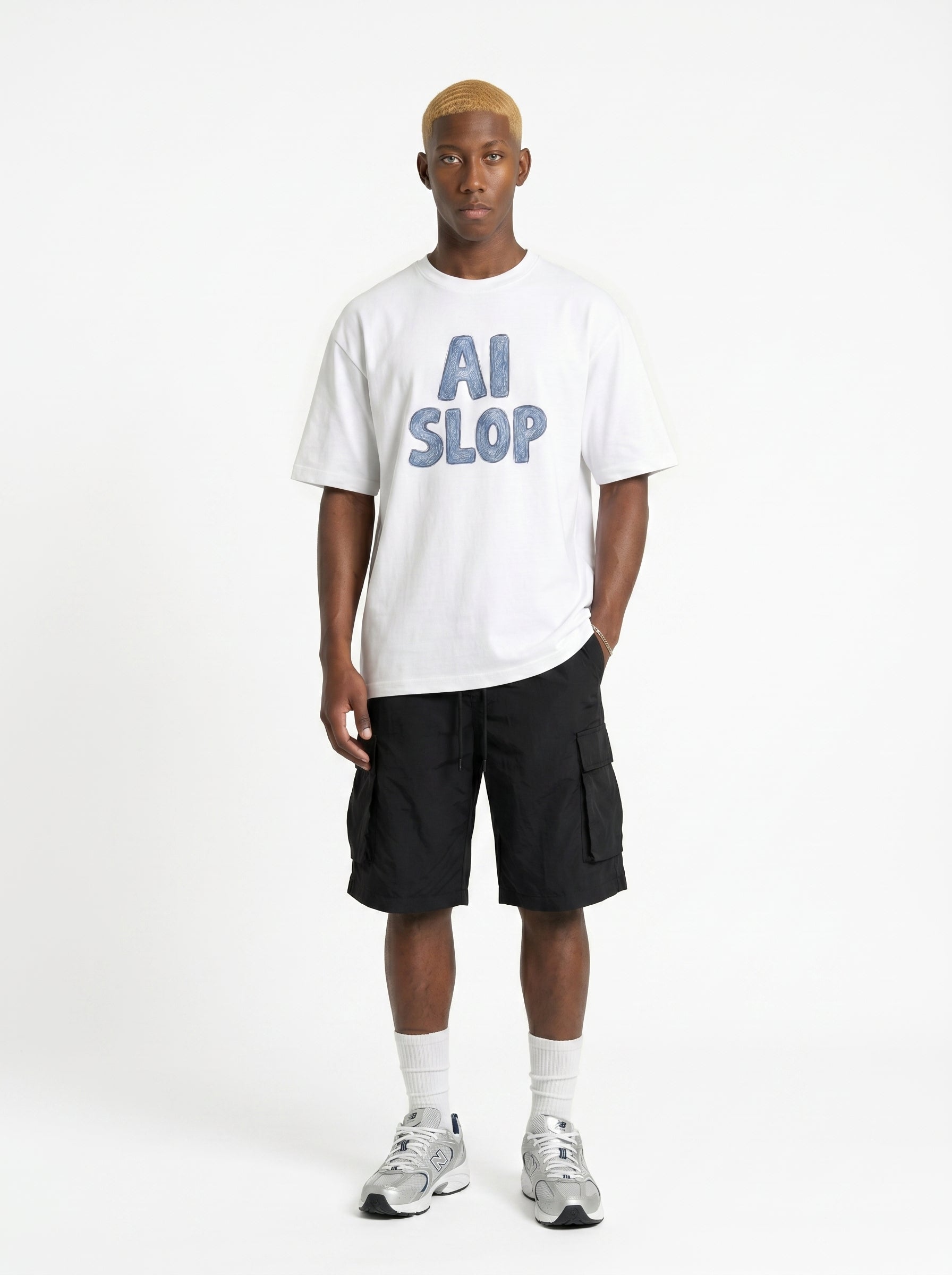 AI Slop Hand-Drawn Sketch T-shirt