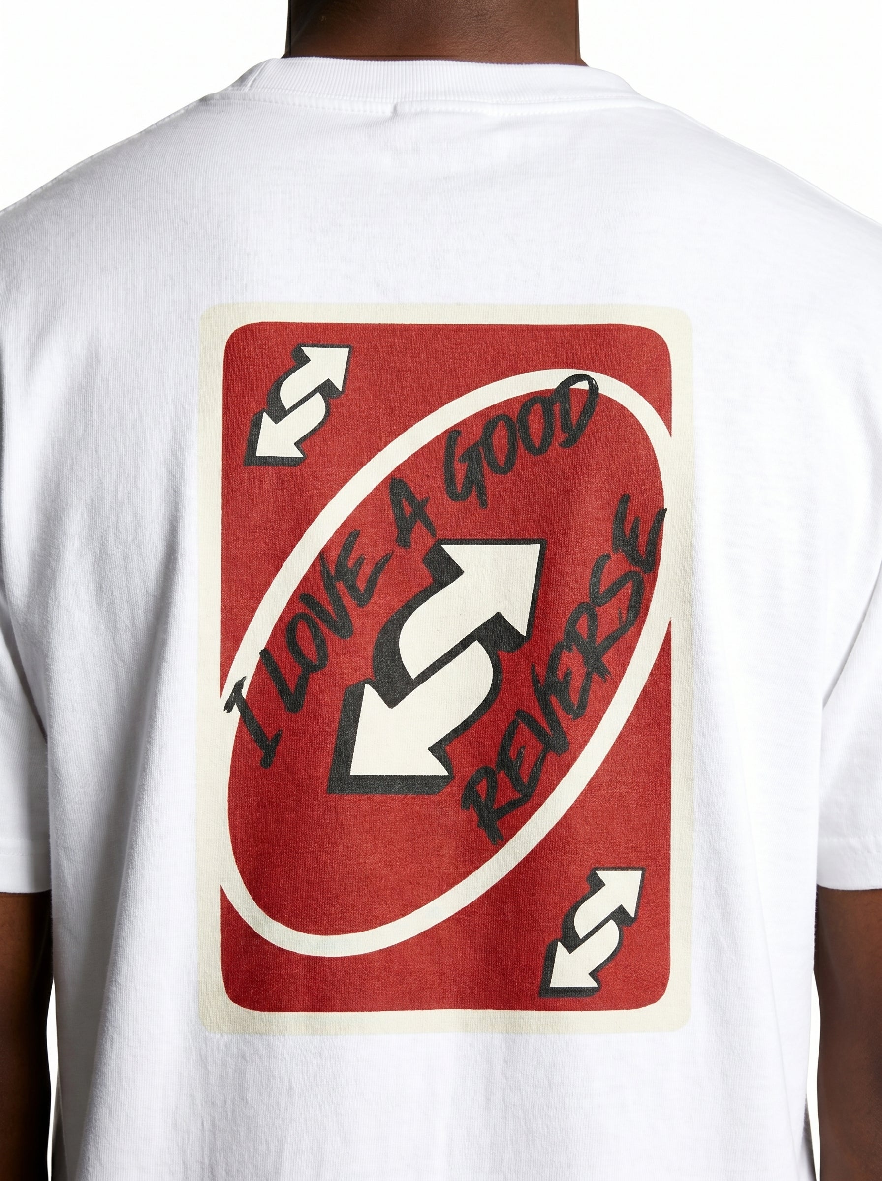 I Love A Good Reverse Back-Print T-shirt