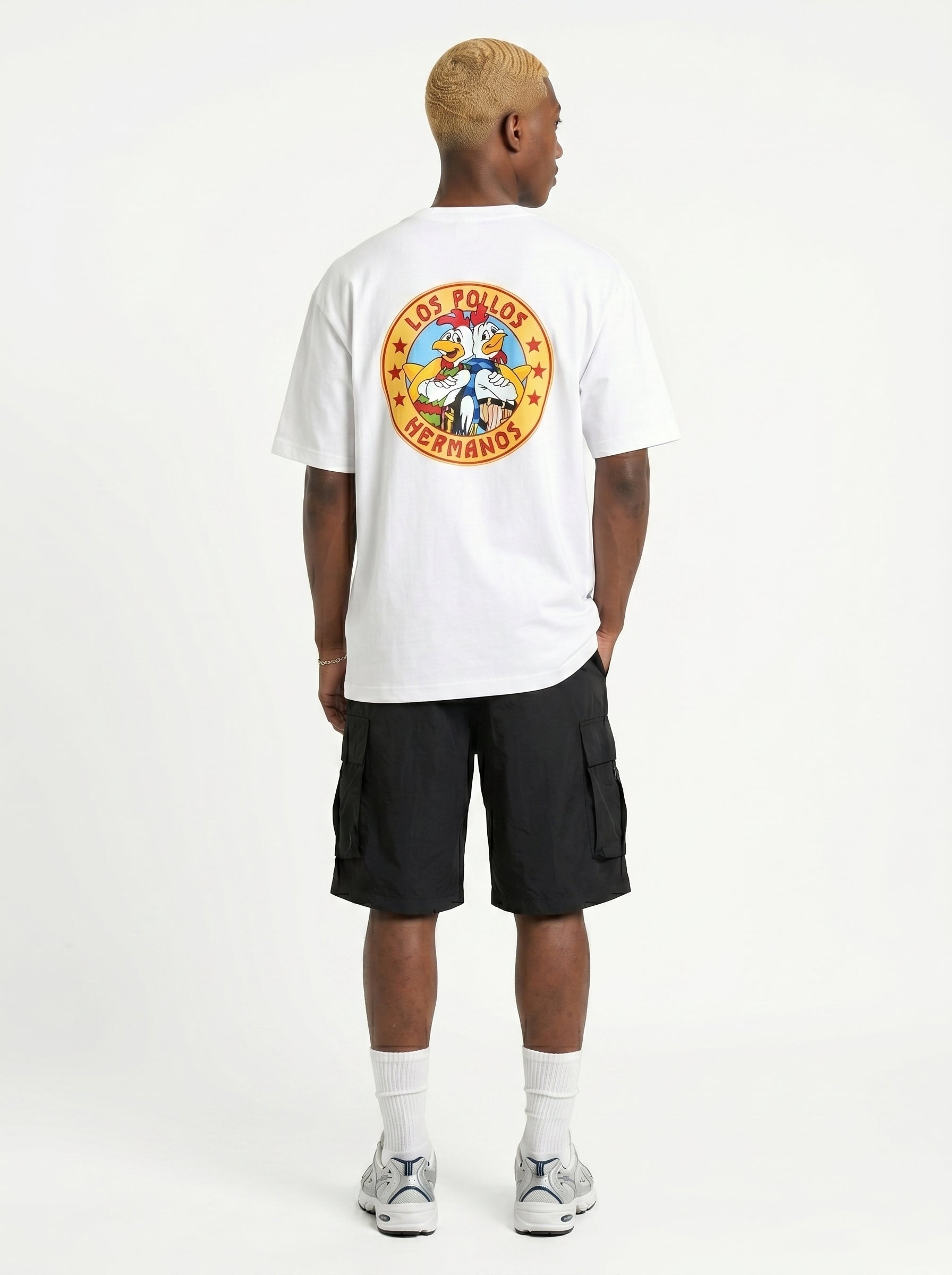 Los Pollos Hermanos Back-Print T-shirt