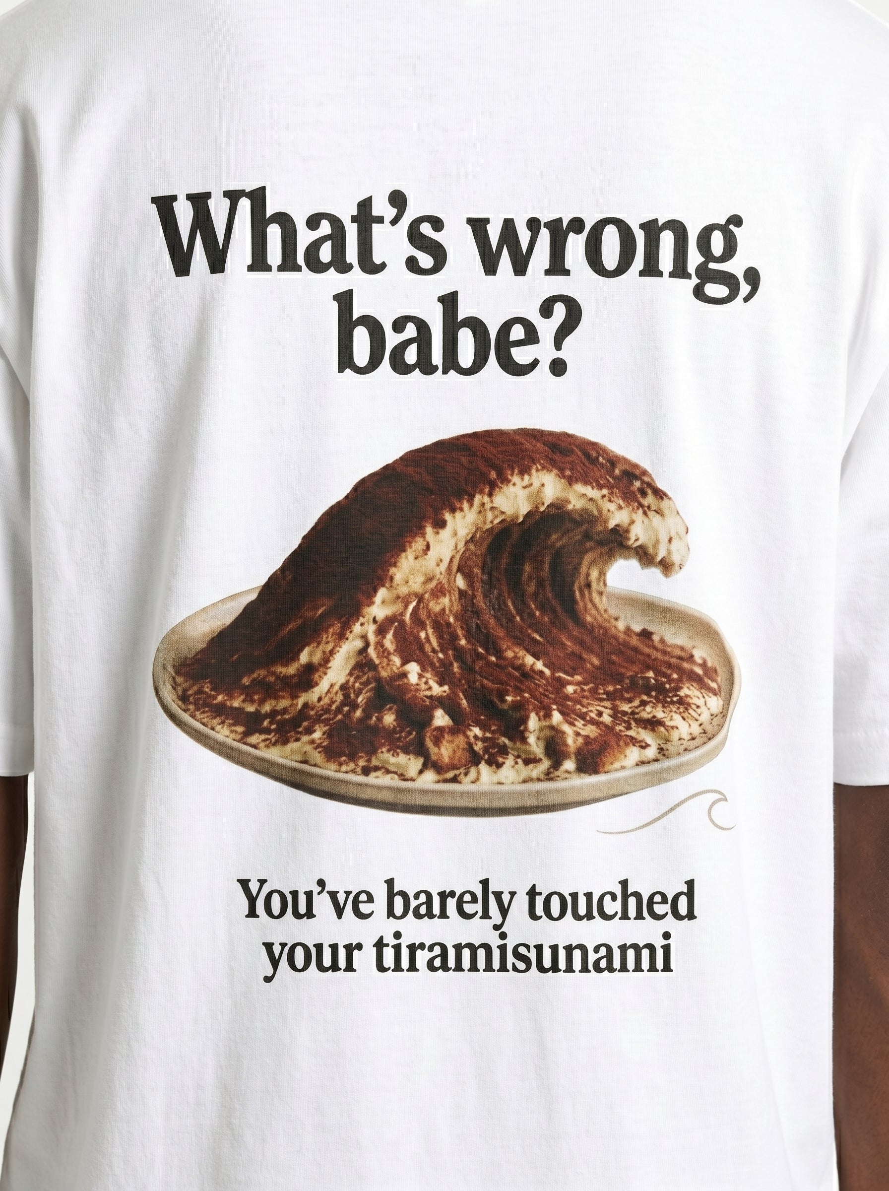 Tiramitsunami Funny Food Meme Tee
