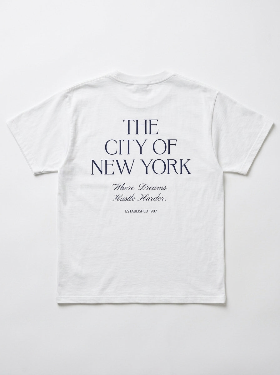 The City of New York Vintage Back-Print Tee