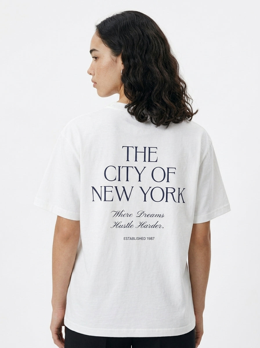 The City of New York Vintage Back-Print Tee