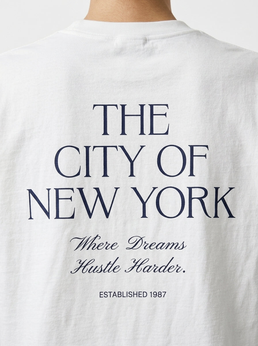 The City of New York Vintage Back-Print Tee
