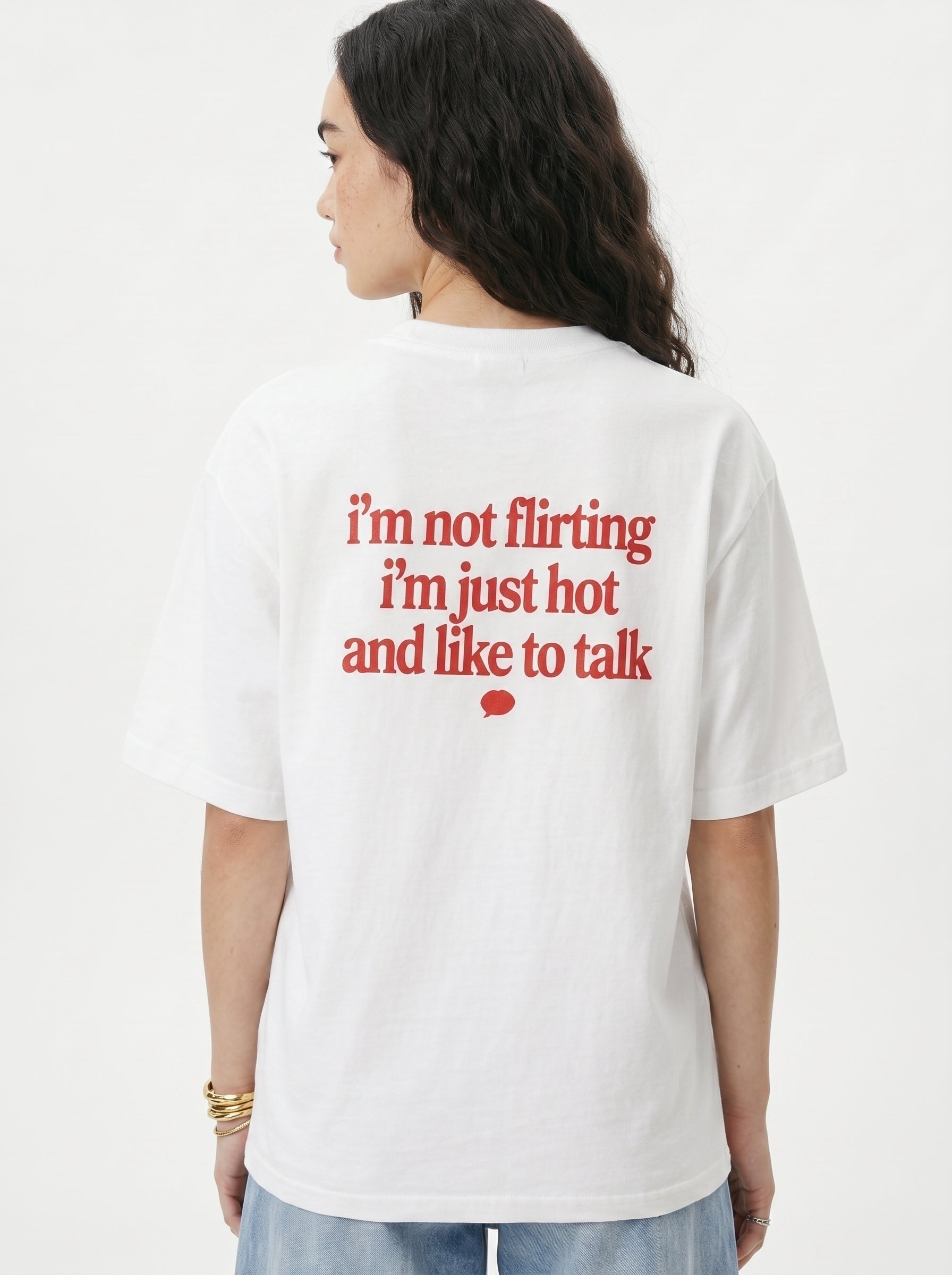 Not Flirting, Just Hot T-Shirt