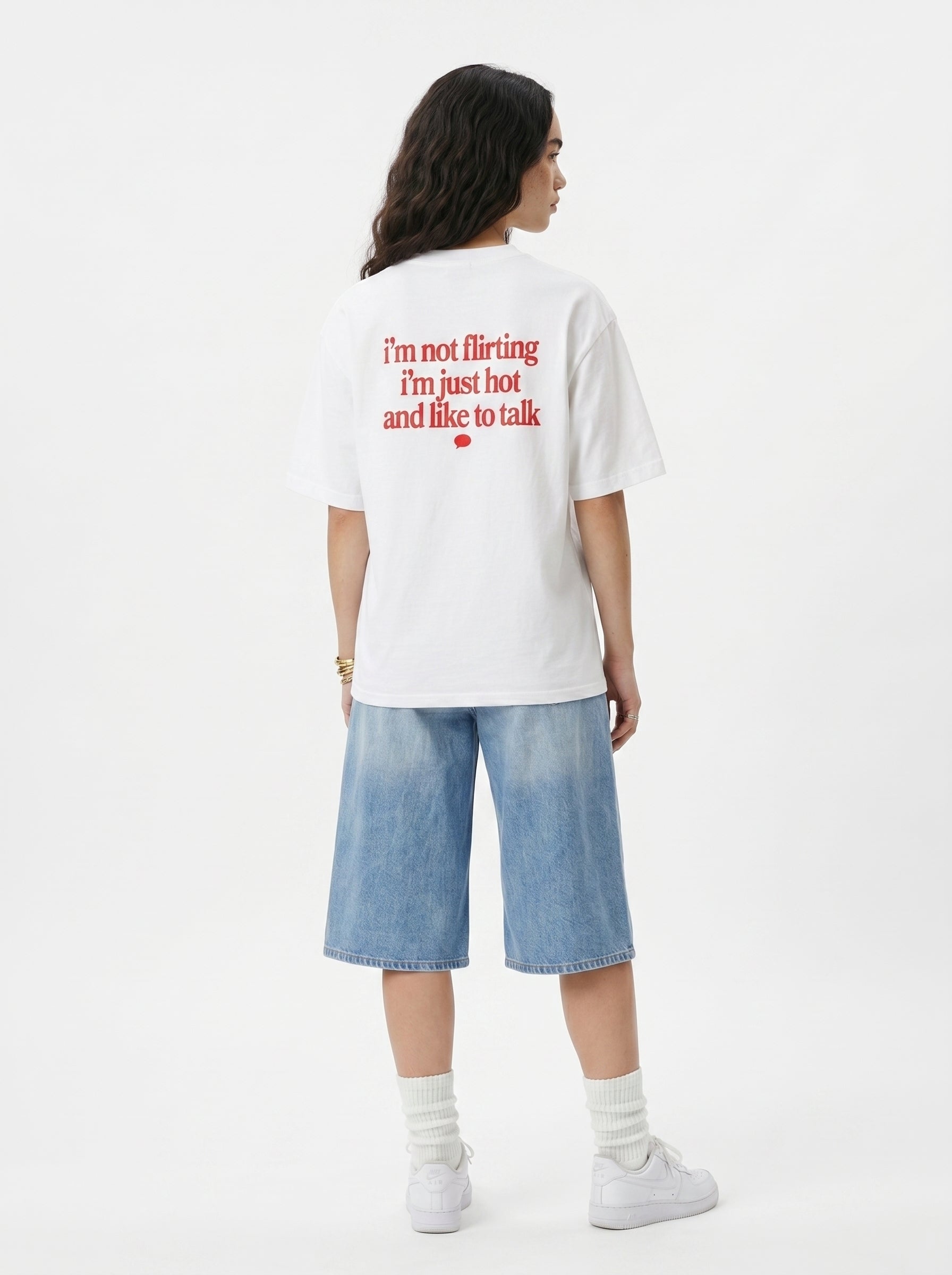 Not Flirting, Just Hot T-Shirt